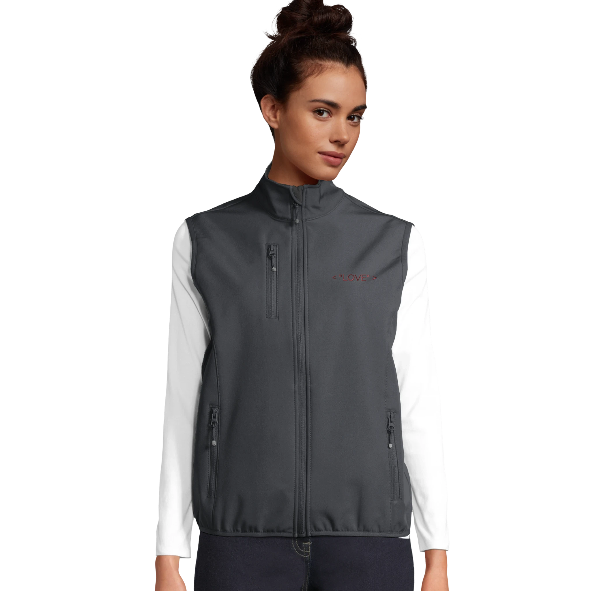 Women's Softshell Bodywarmer Vest (SOL'S Falcon) | Love – RenLook