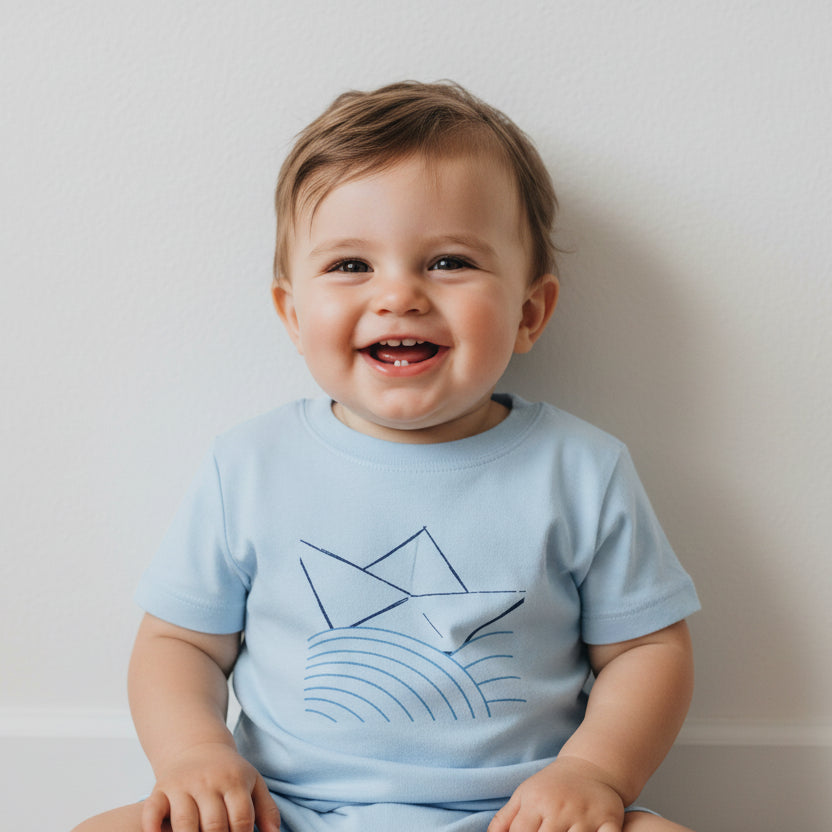 Classic Baby 100% cotton T-shirt - RenLook Design
