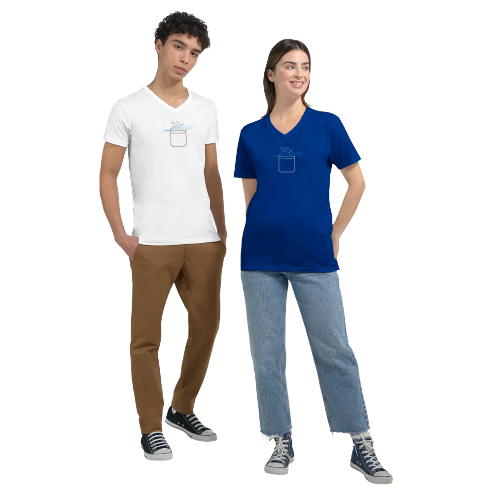 Premium Unisex V-Neck T-shirt - RenLook Design